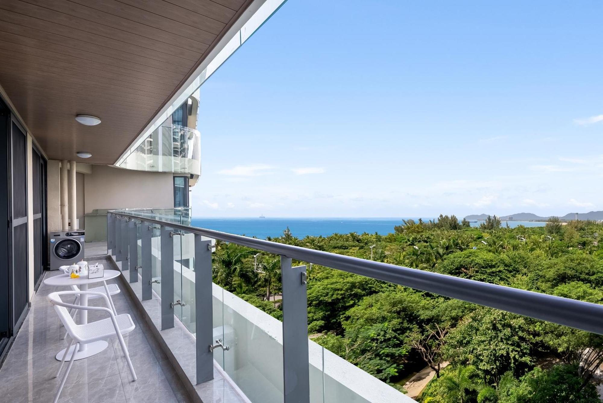 Puhai Sea View Apt By Hailan Tour At Sanya Yazhou Bay#Only 100 Meters To Beach And Sea Swimming Area Ngoại thất bức ảnh