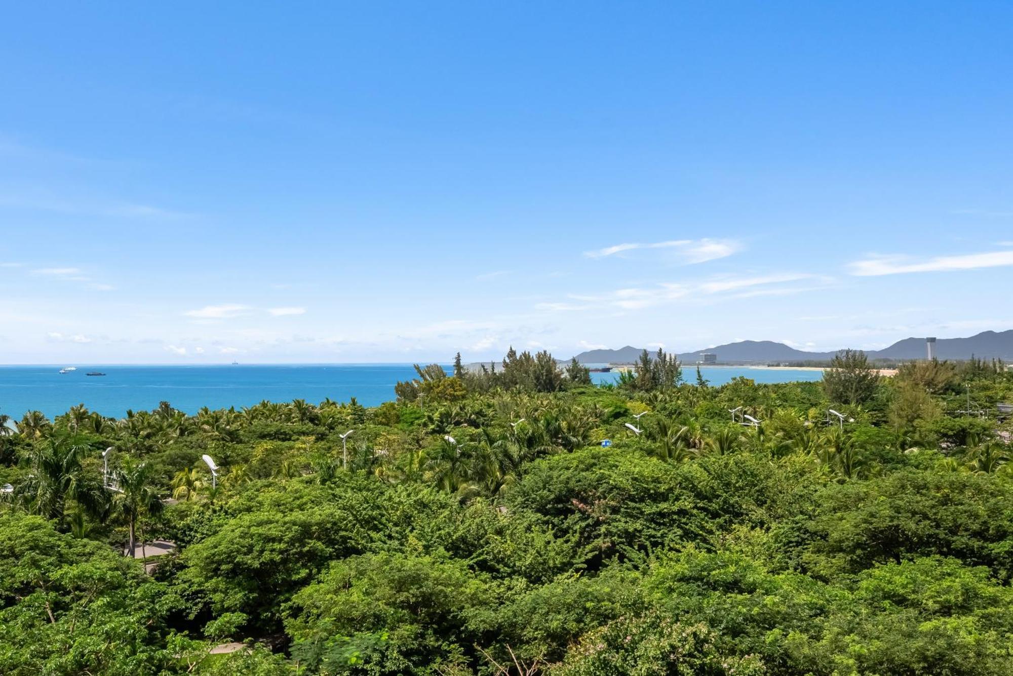 Puhai Sea View Apt By Hailan Tour At Sanya Yazhou Bay#Only 100 Meters To Beach And Sea Swimming Area Ngoại thất bức ảnh