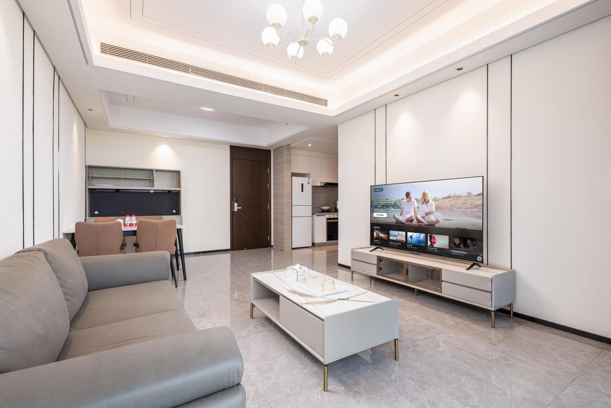 Puhai Sea View Apt By Hailan Tour At Sanya Yazhou Bay#Only 100 Meters To Beach And Sea Swimming Area Ngoại thất bức ảnh