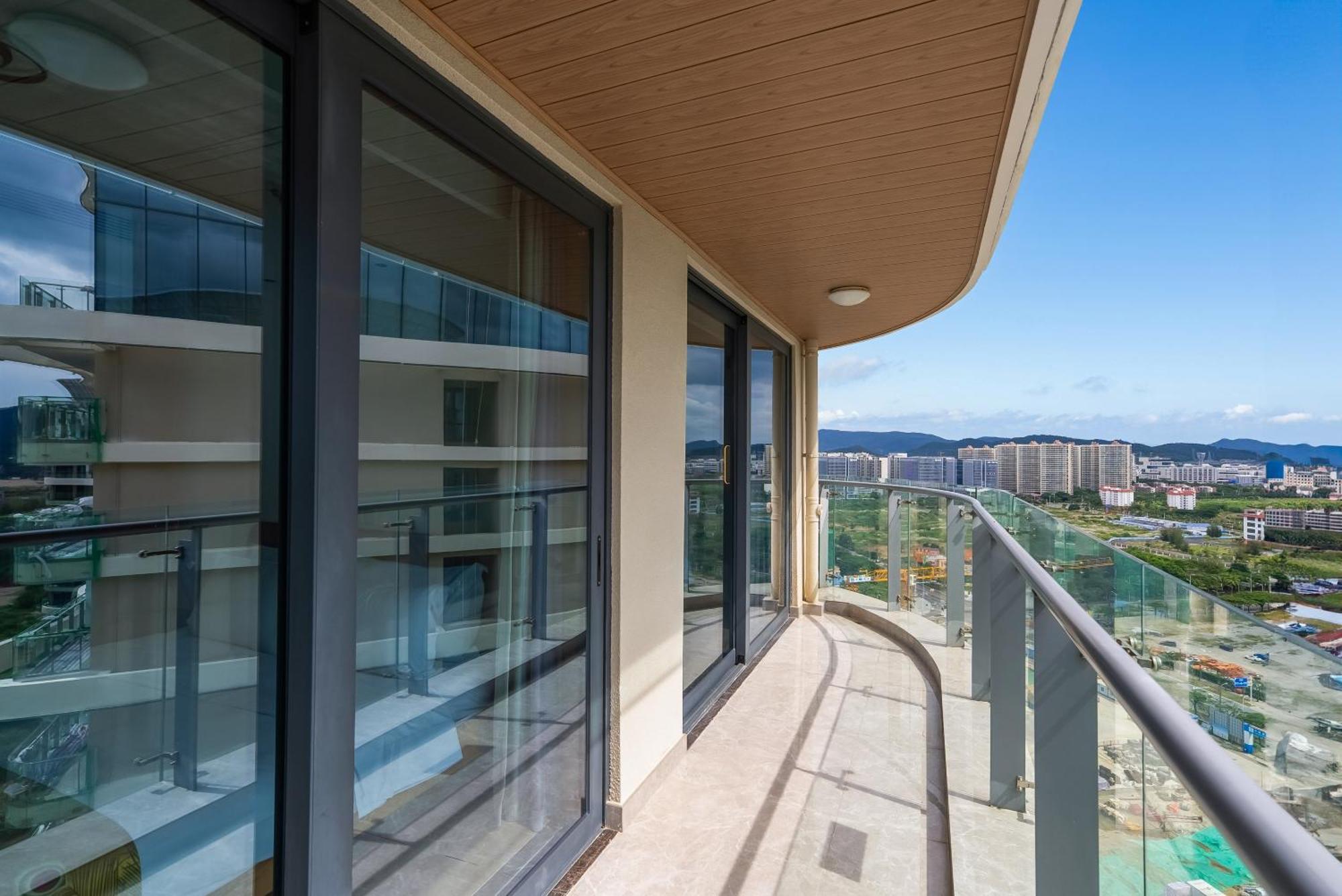 Puhai Sea View Apt By Hailan Tour At Sanya Yazhou Bay#Only 100 Meters To Beach And Sea Swimming Area Ngoại thất bức ảnh