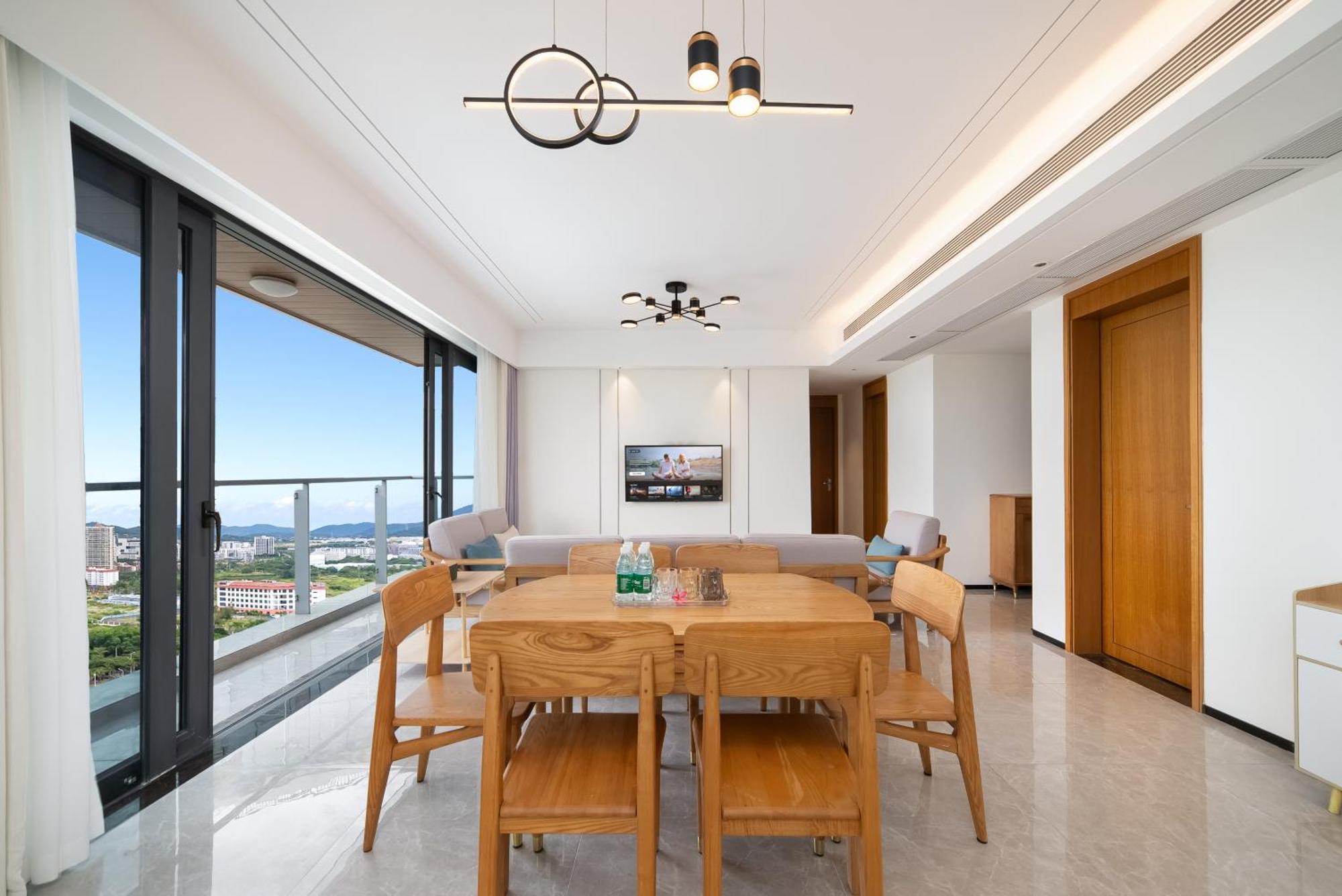 Puhai Sea View Apt By Hailan Tour At Sanya Yazhou Bay#Only 100 Meters To Beach And Sea Swimming Area Ngoại thất bức ảnh
