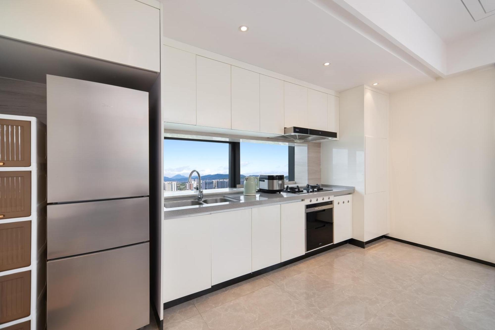 Puhai Sea View Apt By Hailan Tour At Sanya Yazhou Bay#Only 100 Meters To Beach And Sea Swimming Area Ngoại thất bức ảnh