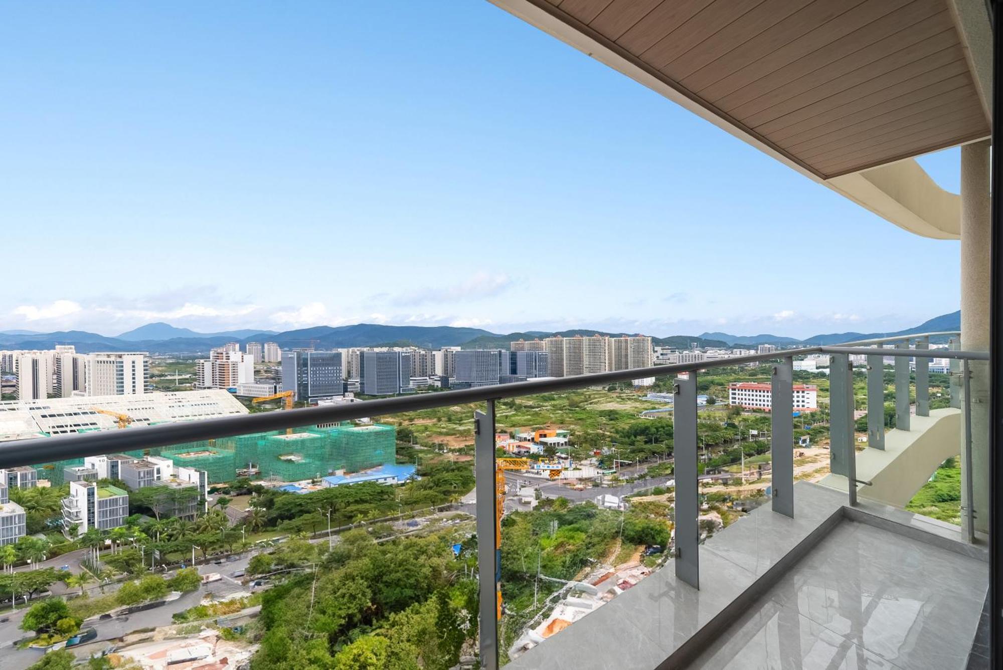 Puhai Sea View Apt By Hailan Tour At Sanya Yazhou Bay#Only 100 Meters To Beach And Sea Swimming Area Ngoại thất bức ảnh