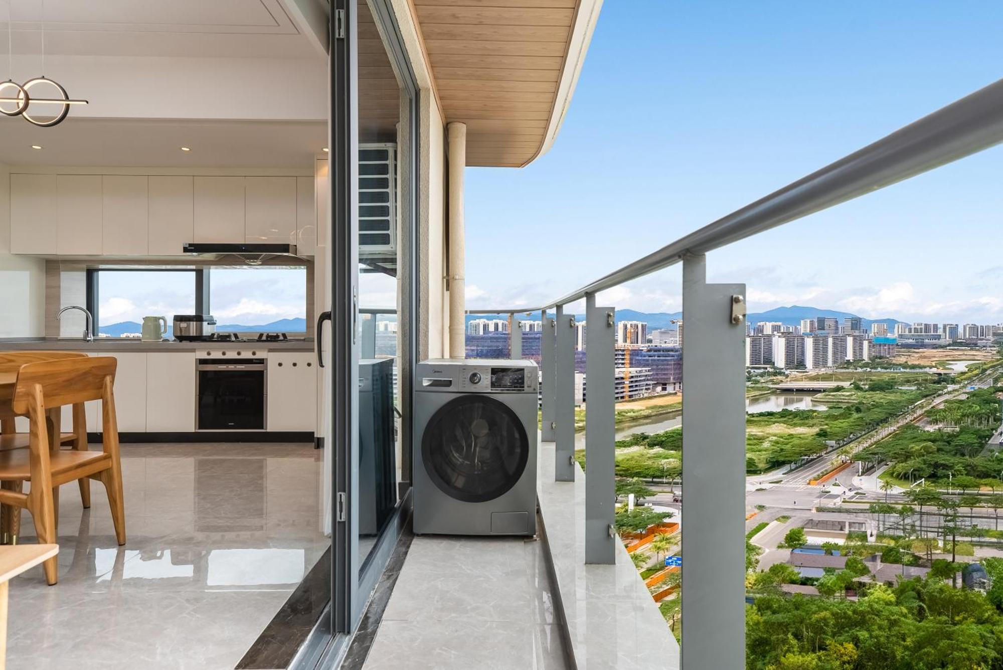Puhai Sea View Apt By Hailan Tour At Sanya Yazhou Bay#Only 100 Meters To Beach And Sea Swimming Area Ngoại thất bức ảnh