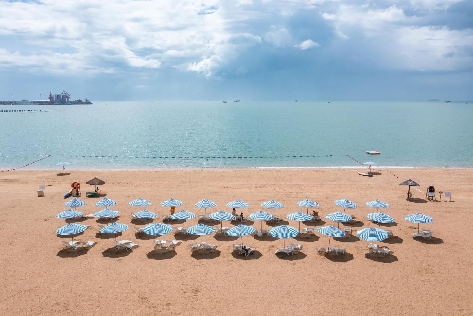 Puhai Sea View Apt By Hailan Tour At Sanya Yazhou Bay#Only 100 Meters To Beach And Sea Swimming Area Ngoại thất bức ảnh
