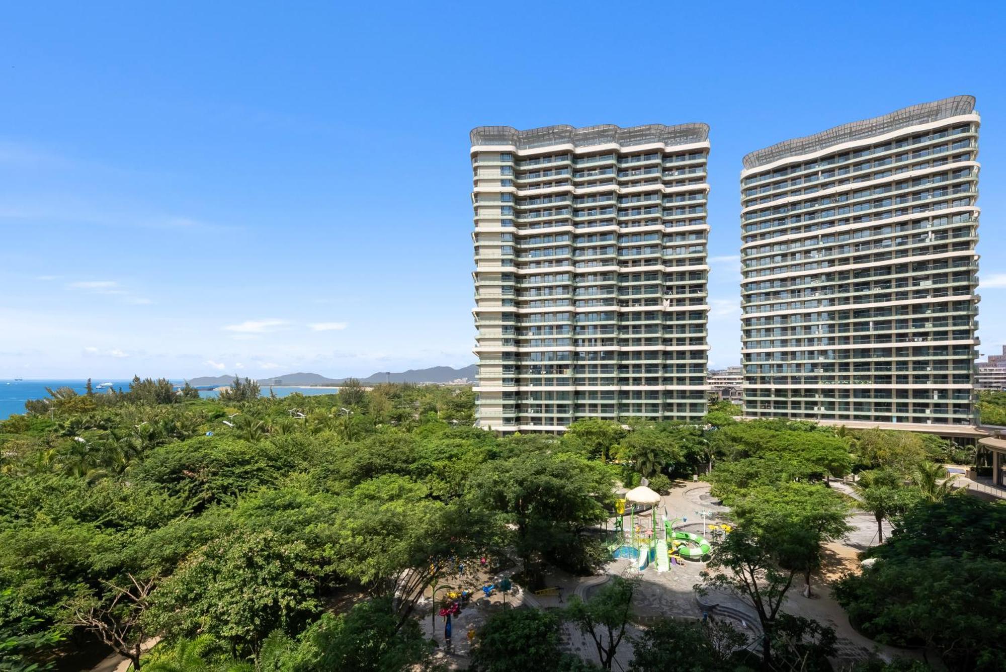 Puhai Sea View Apt By Hailan Tour At Sanya Yazhou Bay#Only 100 Meters To Beach And Sea Swimming Area Ngoại thất bức ảnh