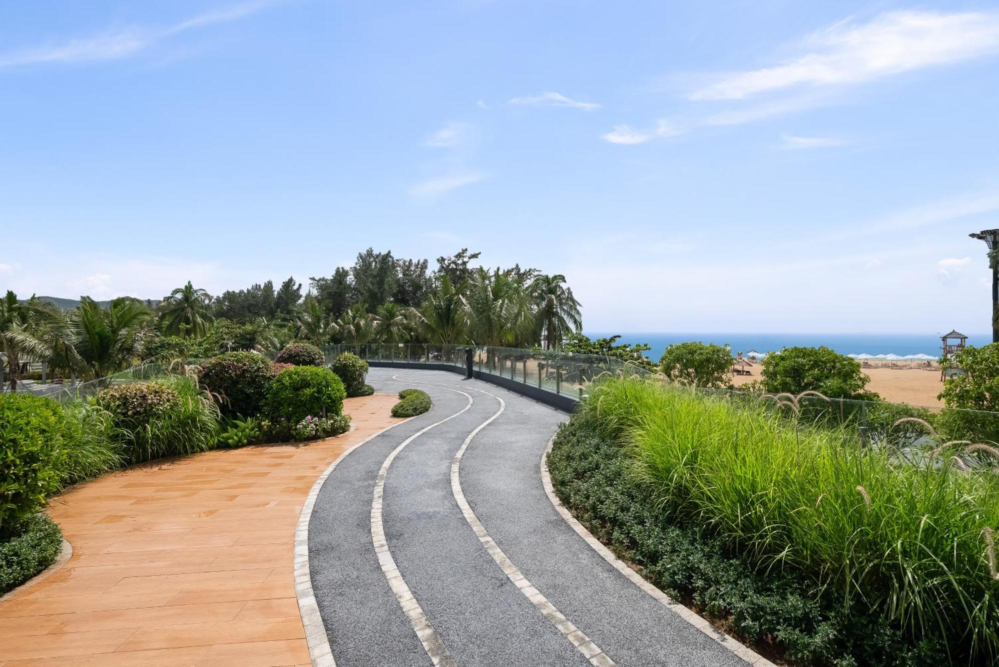 Puhai Sea View Apt By Hailan Tour At Sanya Yazhou Bay#Only 100 Meters To Beach And Sea Swimming Area Ngoại thất bức ảnh