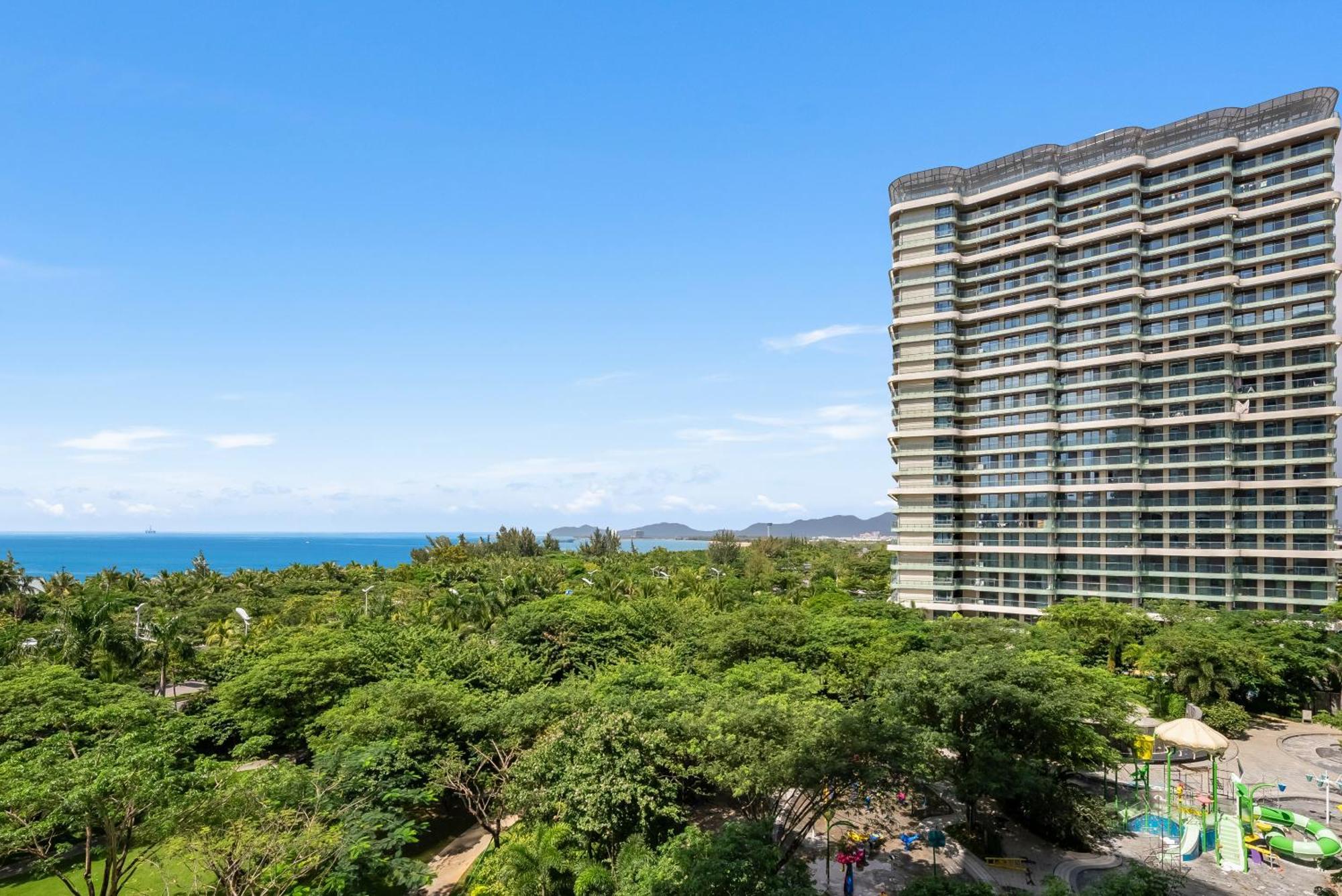 Puhai Sea View Apt By Hailan Tour At Sanya Yazhou Bay#Only 100 Meters To Beach And Sea Swimming Area Ngoại thất bức ảnh