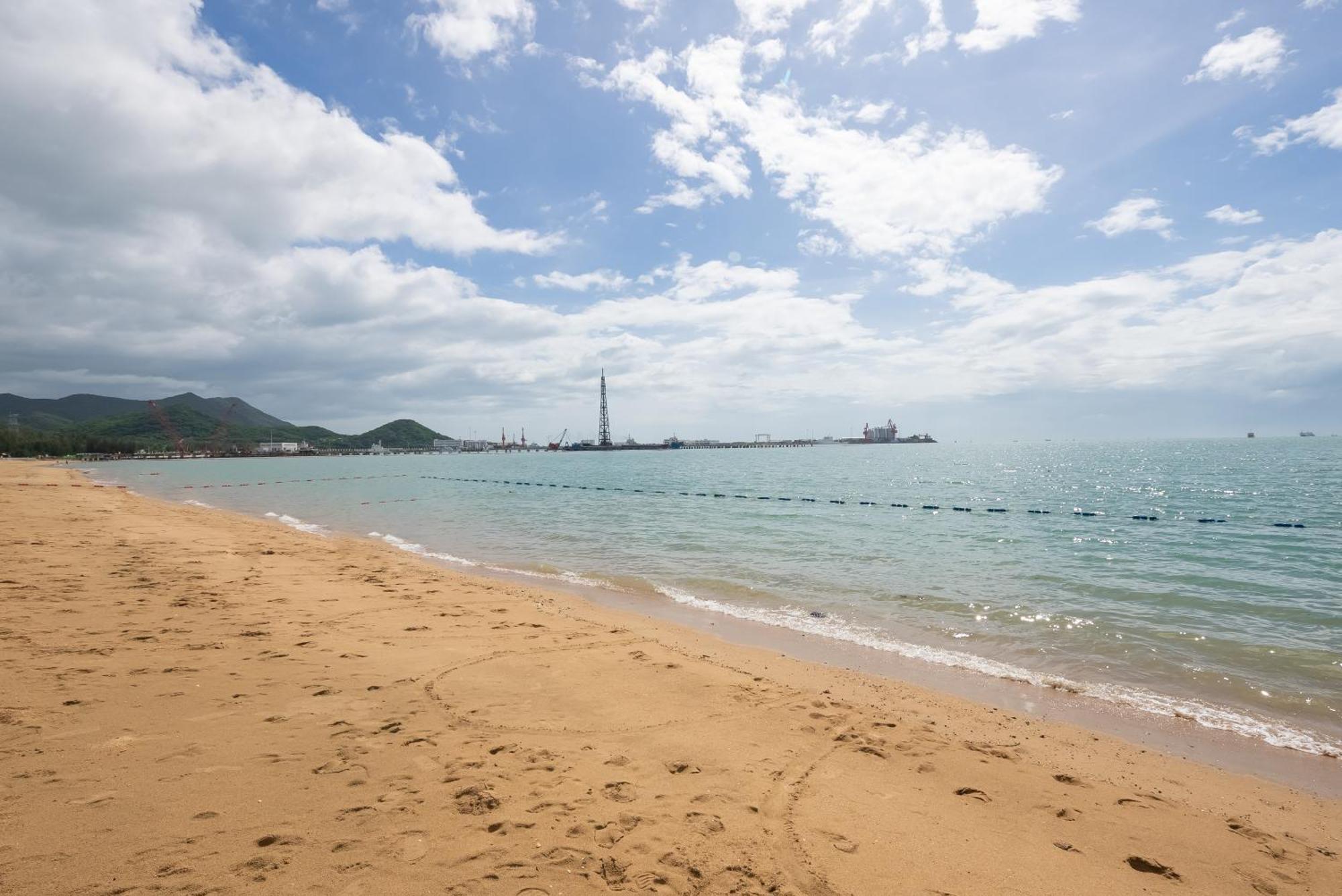 Puhai Sea View Apt By Hailan Tour At Sanya Yazhou Bay#Only 100 Meters To Beach And Sea Swimming Area Ngoại thất bức ảnh