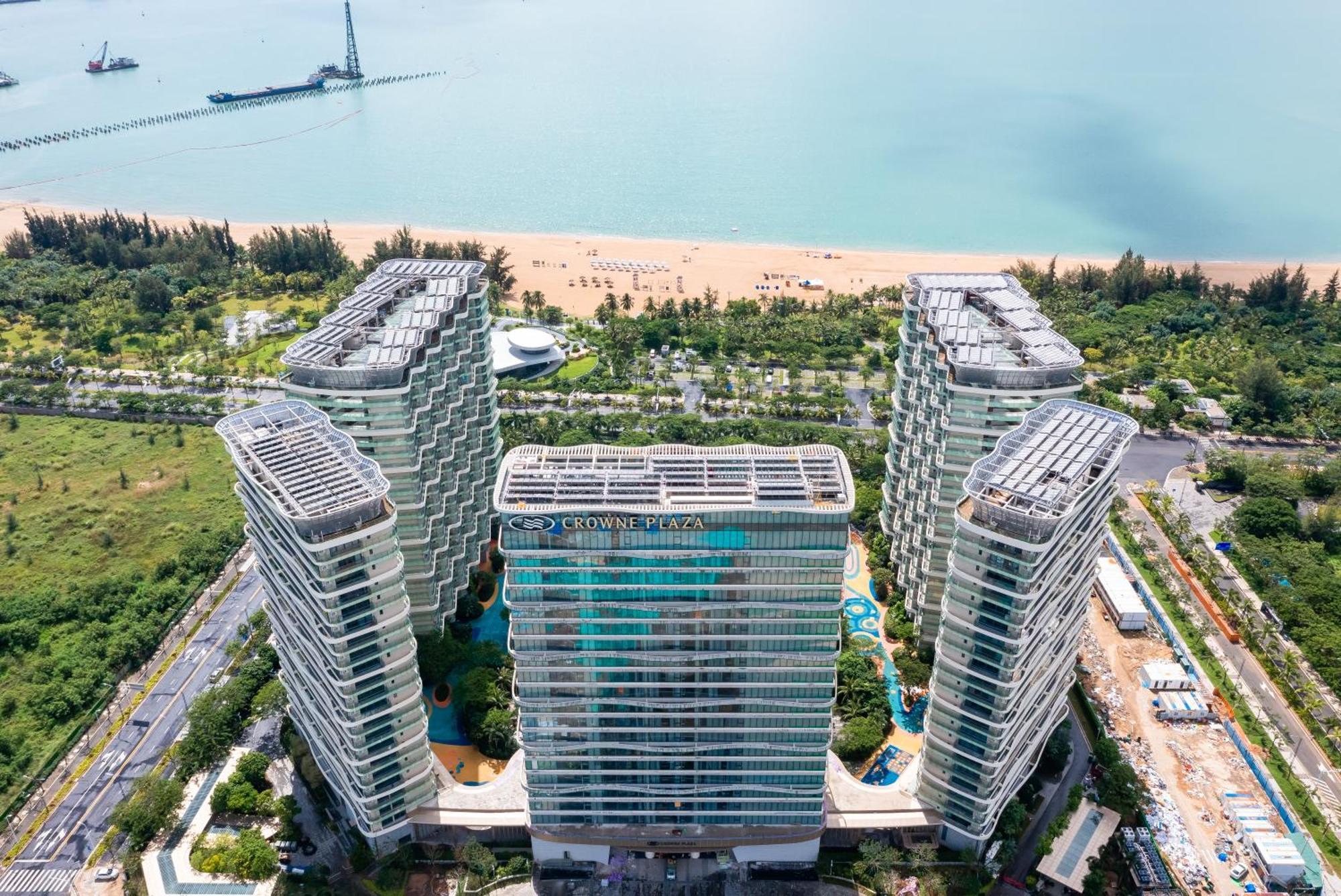 Puhai Sea View Apt By Hailan Tour At Sanya Yazhou Bay#Only 100 Meters To Beach And Sea Swimming Area Ngoại thất bức ảnh