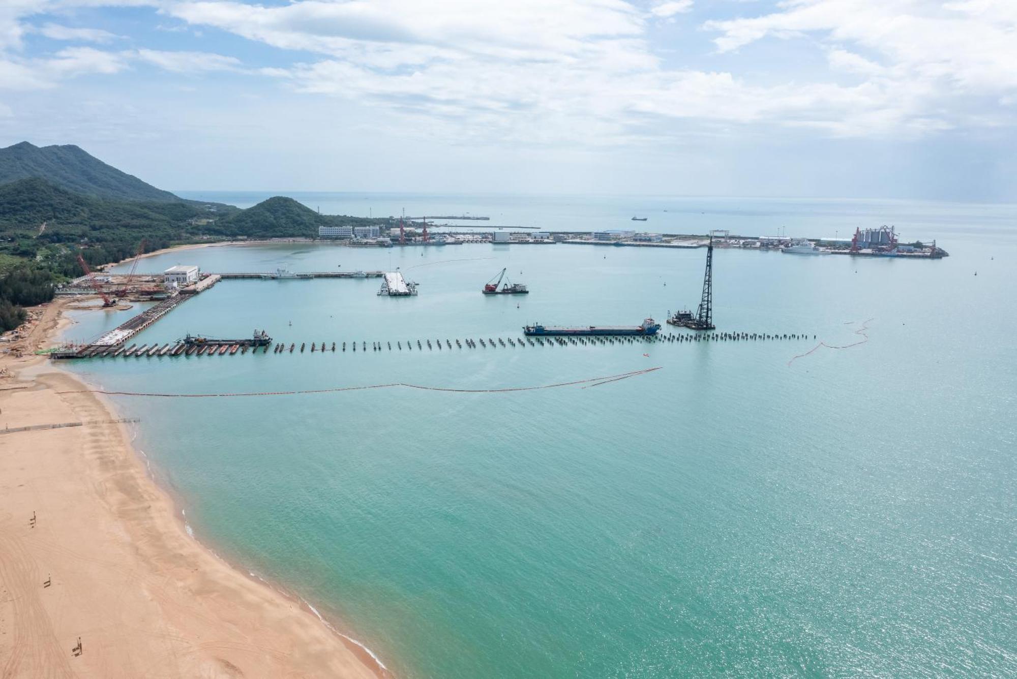 Puhai Sea View Apt By Hailan Tour At Sanya Yazhou Bay#Only 100 Meters To Beach And Sea Swimming Area Ngoại thất bức ảnh
