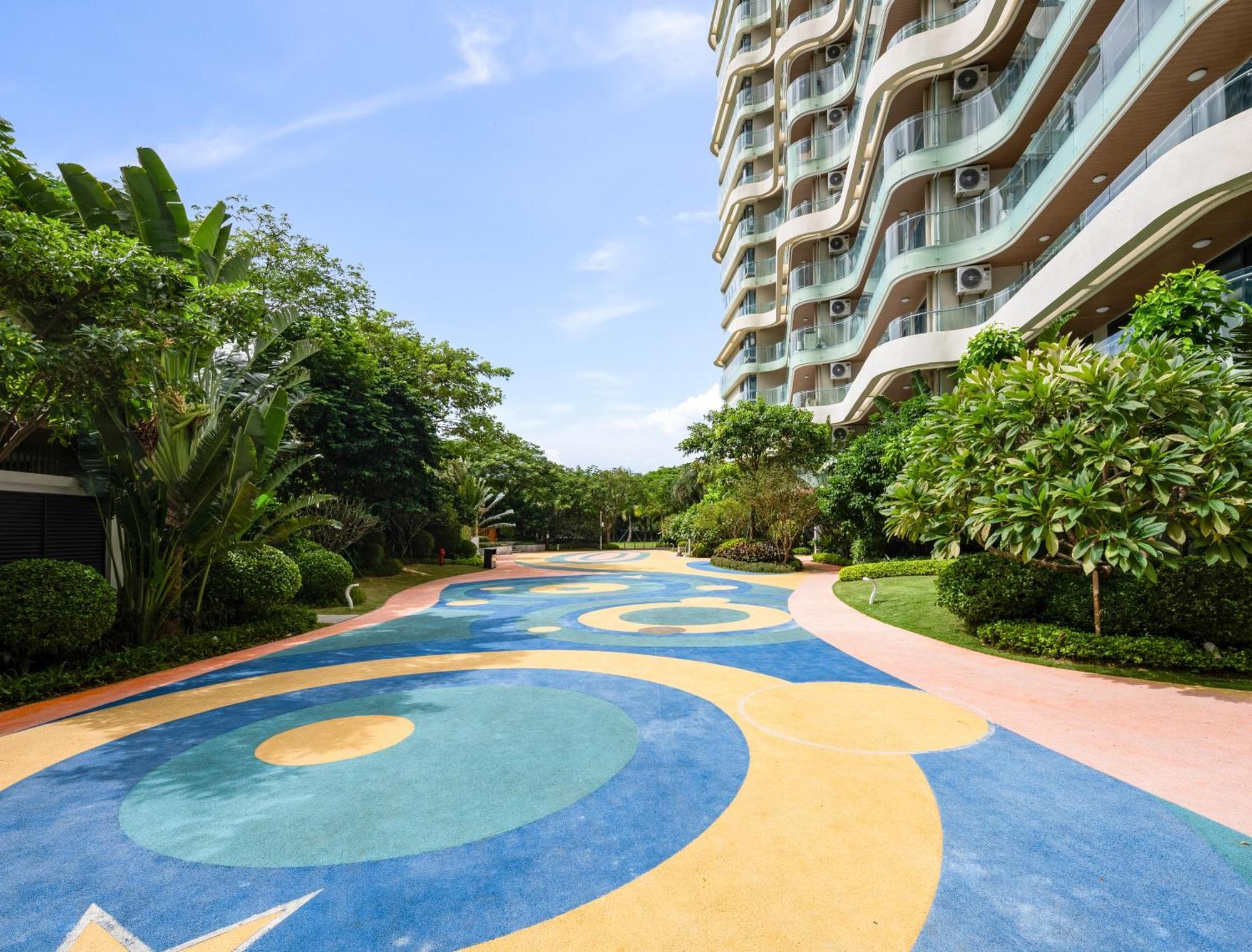 Puhai Sea View Apt By Hailan Tour At Sanya Yazhou Bay#Only 100 Meters To Beach And Sea Swimming Area Ngoại thất bức ảnh